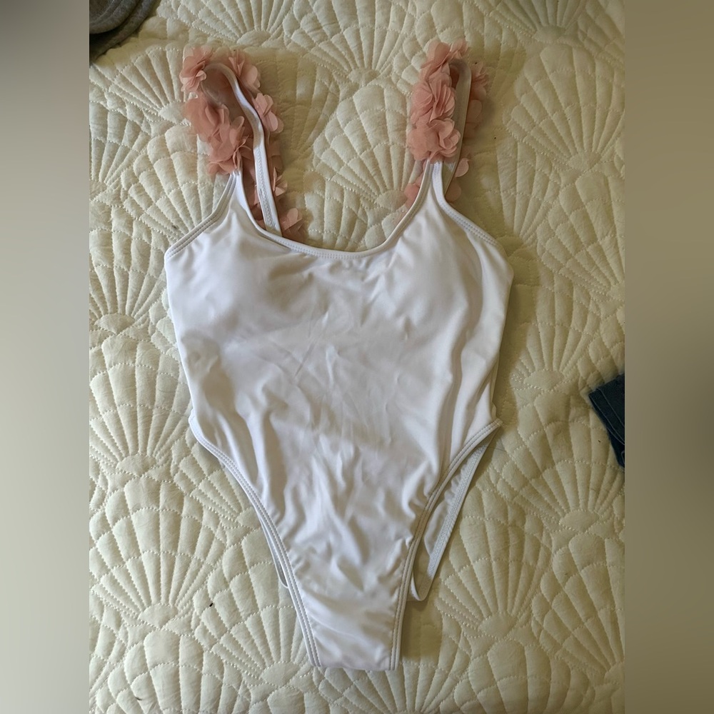 Floral Strapped Bathing/Body Suit
